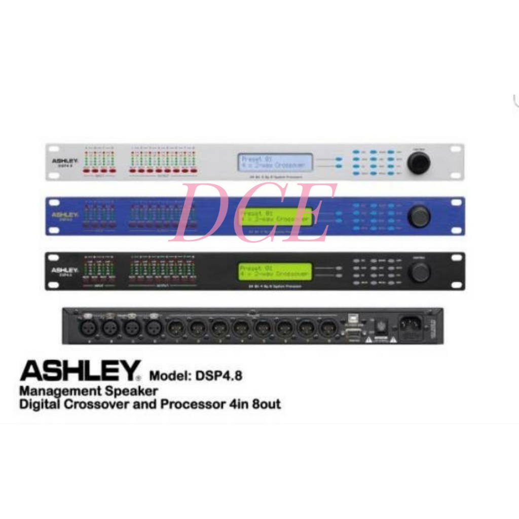 Jual MANAGEMENT ASHLEY DSP 4.8 ORIGINAL TERBAIK DSP4 8 DSP 4 IN 8 OUT 4 ...