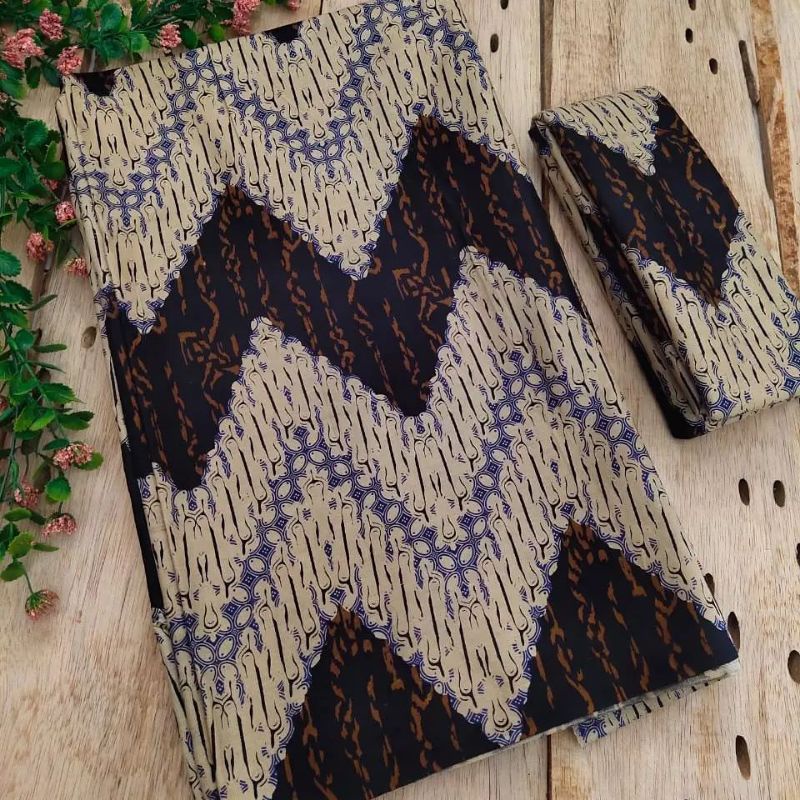 Jual KAIN BATIK PEKALONGAN KAIN BATIK SERAGAM KAIN EMBOS BAHAN KATUN ...