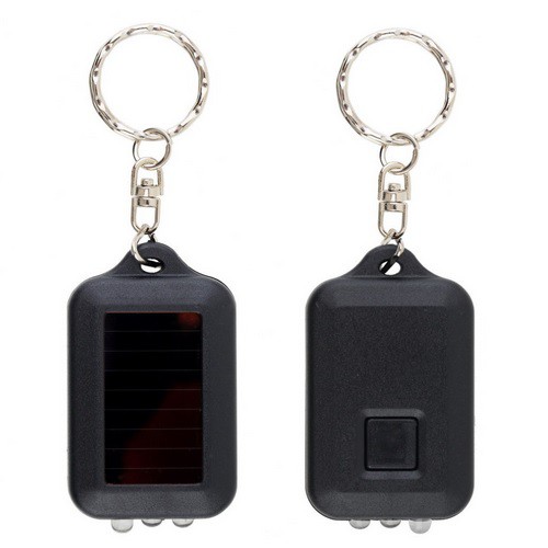 Jual Mini LED Solar Power Rechargeable with Keychain LED Solar ...