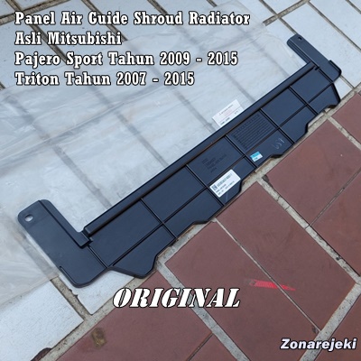 Jual Panel air guide shroud radiator Asli Mitsubishi Pajero Sport ...