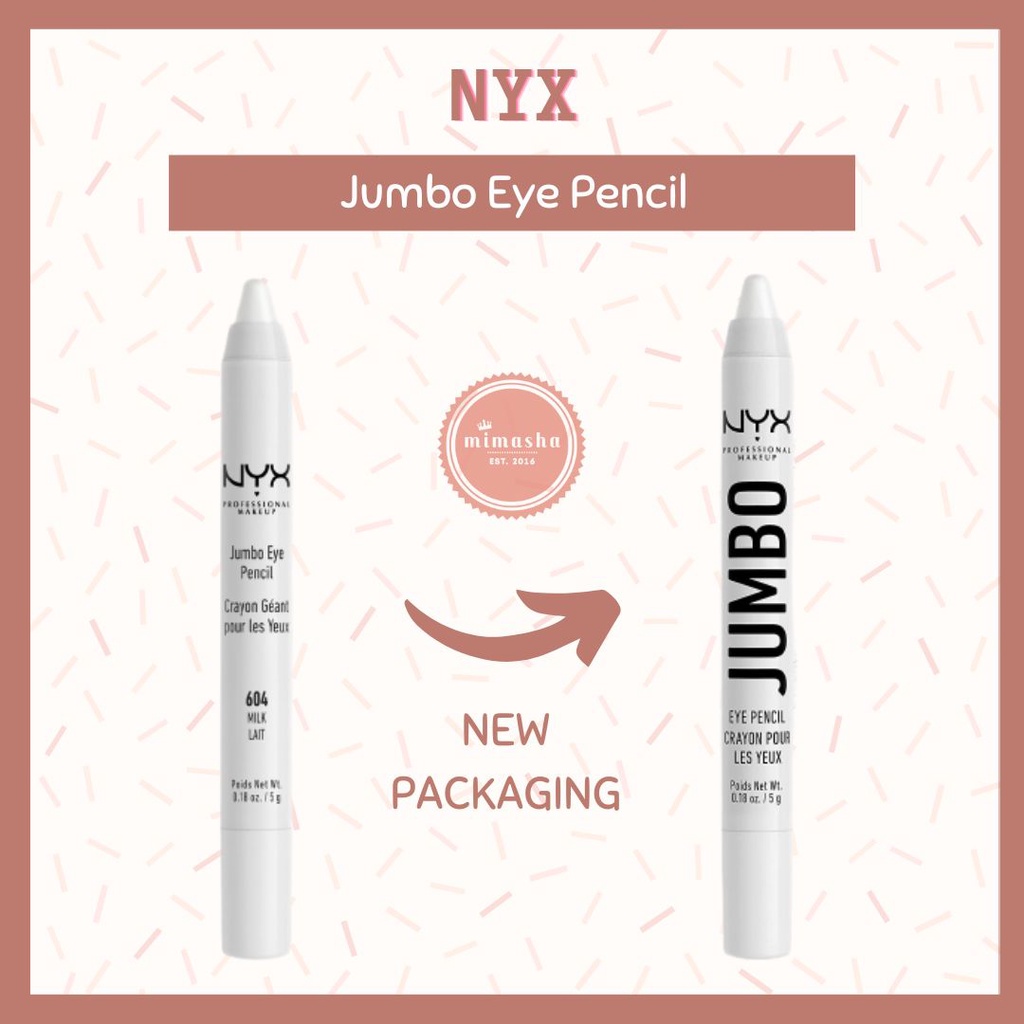Jual NYX Jumbo Eye Pencil Milk Cottage Cheese French Fries Yogurt