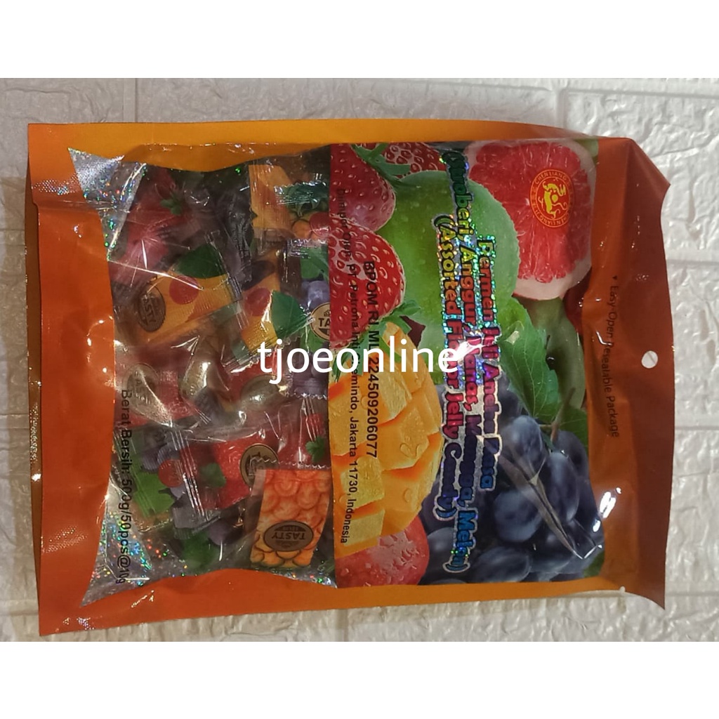 Jual Permen Jelly Aneka Rasa CLJ ( 500 gr ) | Shopee Indonesia