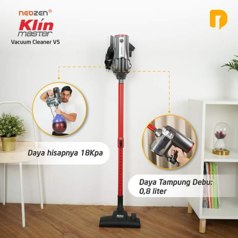 Jual Bisa Cod Vacuum Cleaner Penyedot Debu Klin Master V Dan V New Daya Hisap Kuat Dusdusan