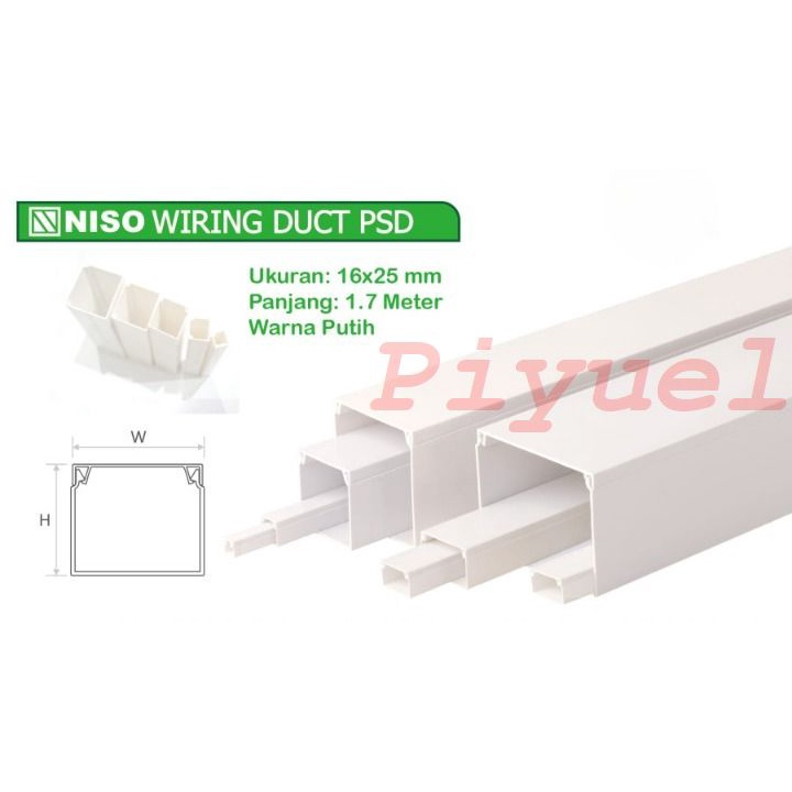 Jual Kabel duct / ducting 16mm x 25mm niso Shopee Indonesia