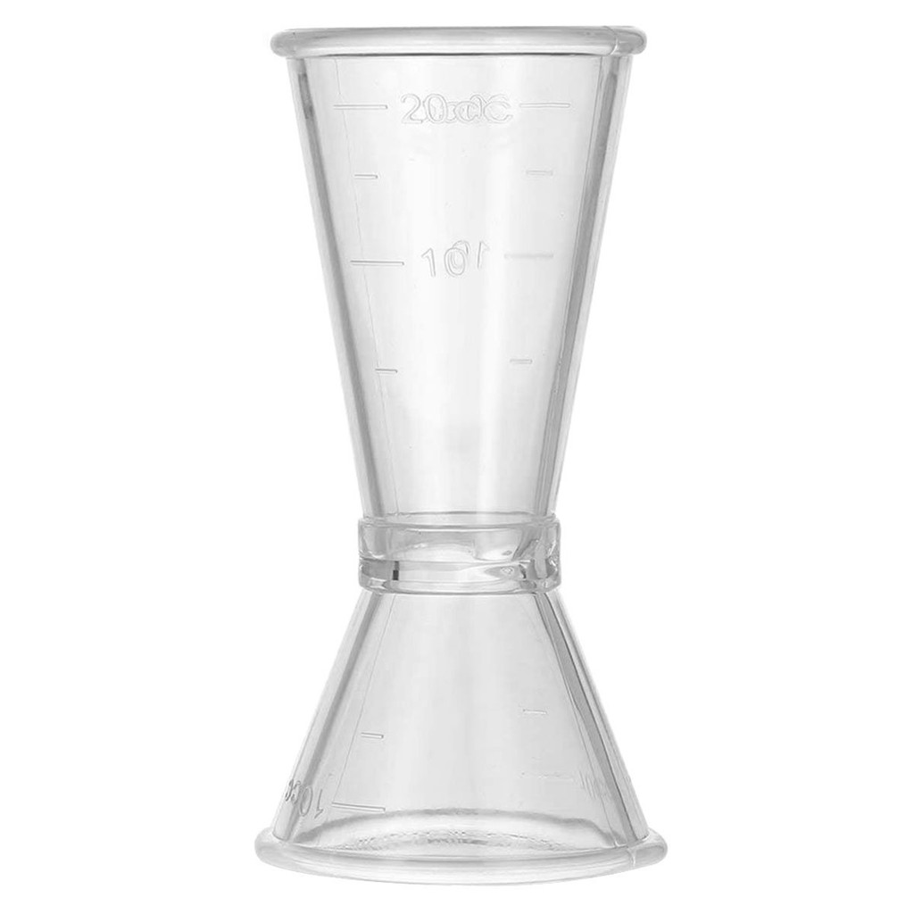 Jual 682 Acrylic Jigger Double Glass Measure Cup Gelas Takar Ukur 2010ml Shopee Indonesia 0257