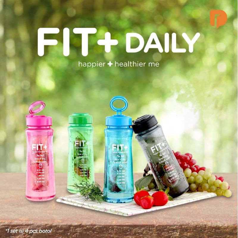 Jual Fit+ Daily 750ML | Shopee Indonesia