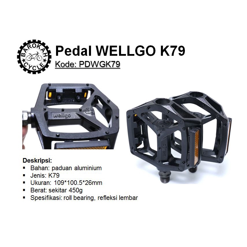 Wellgo store k79 pedals