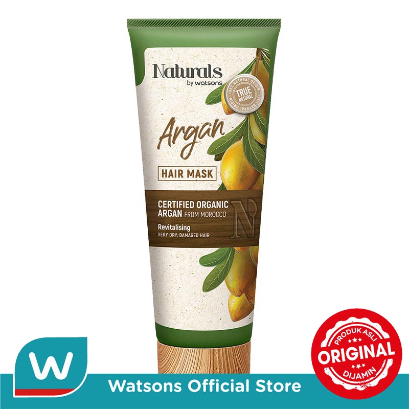 Jual Naturals By Watsons Argan Hair Mask 200ml | Shopee Indonesia