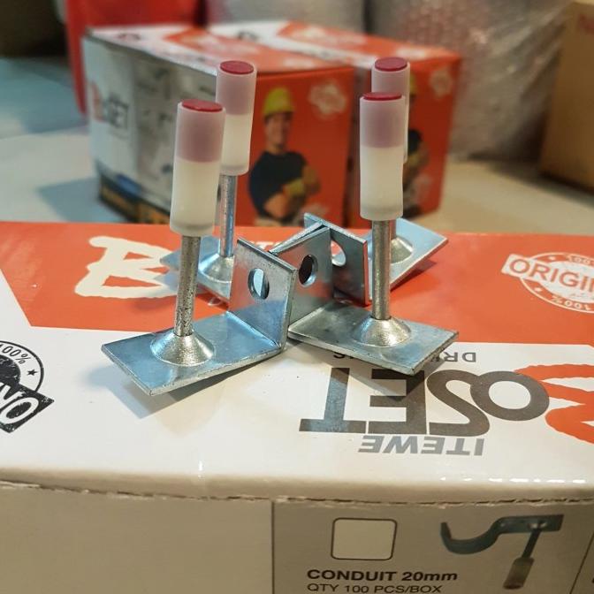 Jual Boset Drive Pins Angle Clip (Original) Paku Ramset Shopee Indonesia