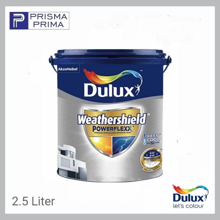 Jual Cat Tembok Exterior Dulux Weathershield Powerflexx Galon 2 5 Liter