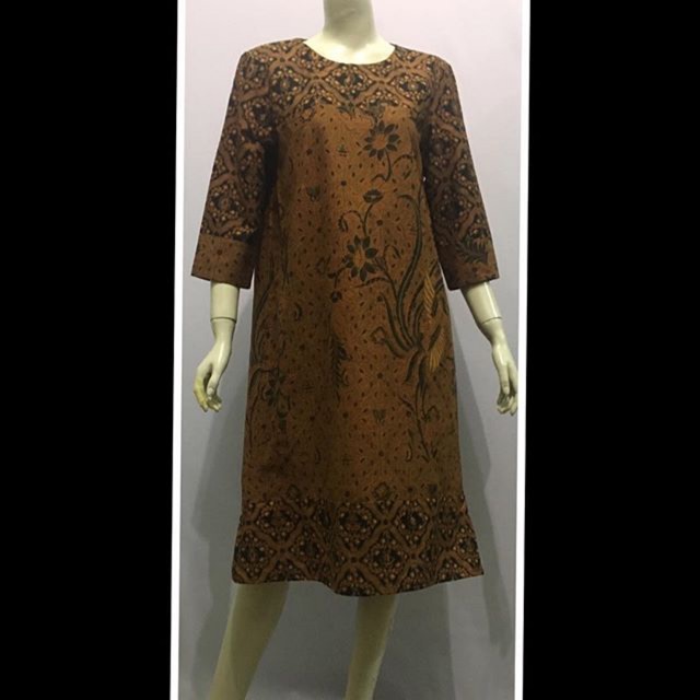 Jual Dress batik cakra | Shopee Indonesia