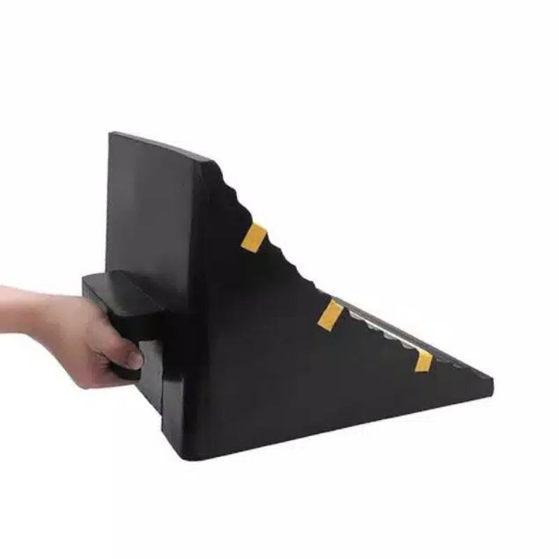 Jual Wheel Chock Rubber Besar Mobil Container Truk / Pengganjal Ban ...