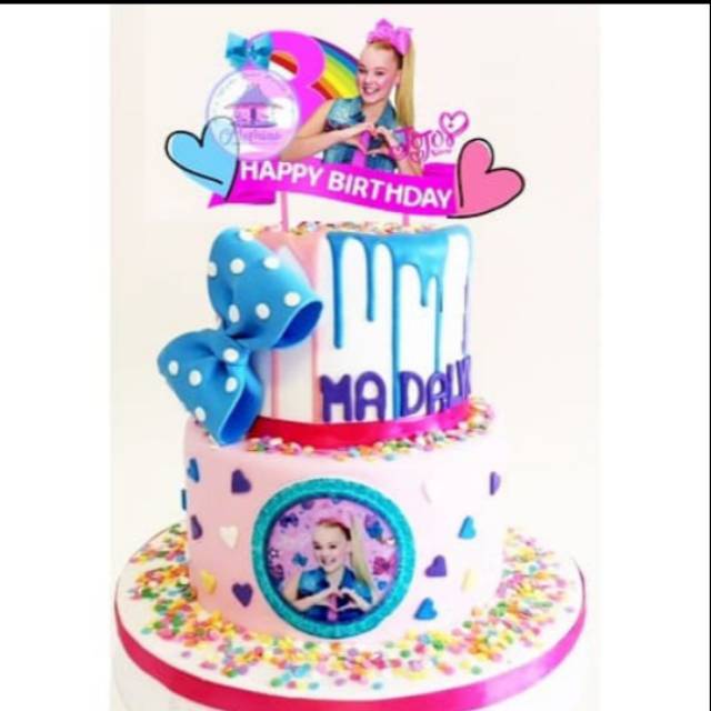 Jual Jojo Siwa Cake Topper Shopee Indonesia