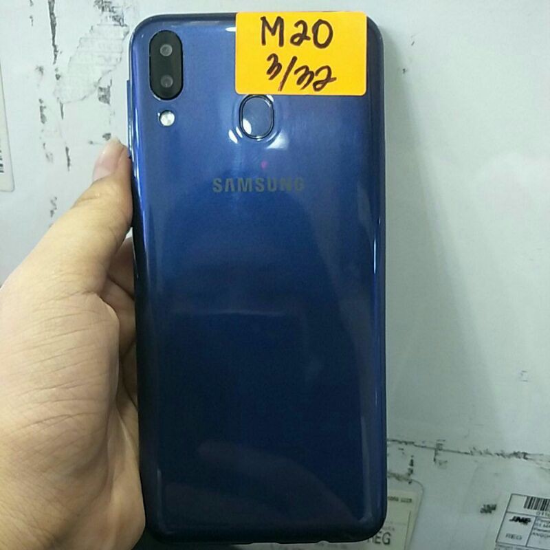 hp second samsung m20 ram 3/32 muluss 99%