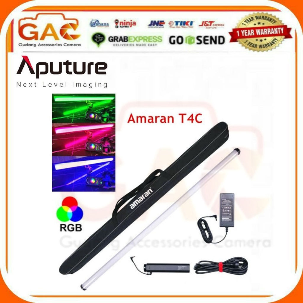 Jual Aputure Amaran T4c RGBWW LED Tube Light | Shopee Indonesia