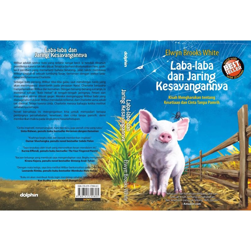 Jual Charlottes Web : Laba-laba dan Jaring Kesayangannya ( Elwyn Brooks ...