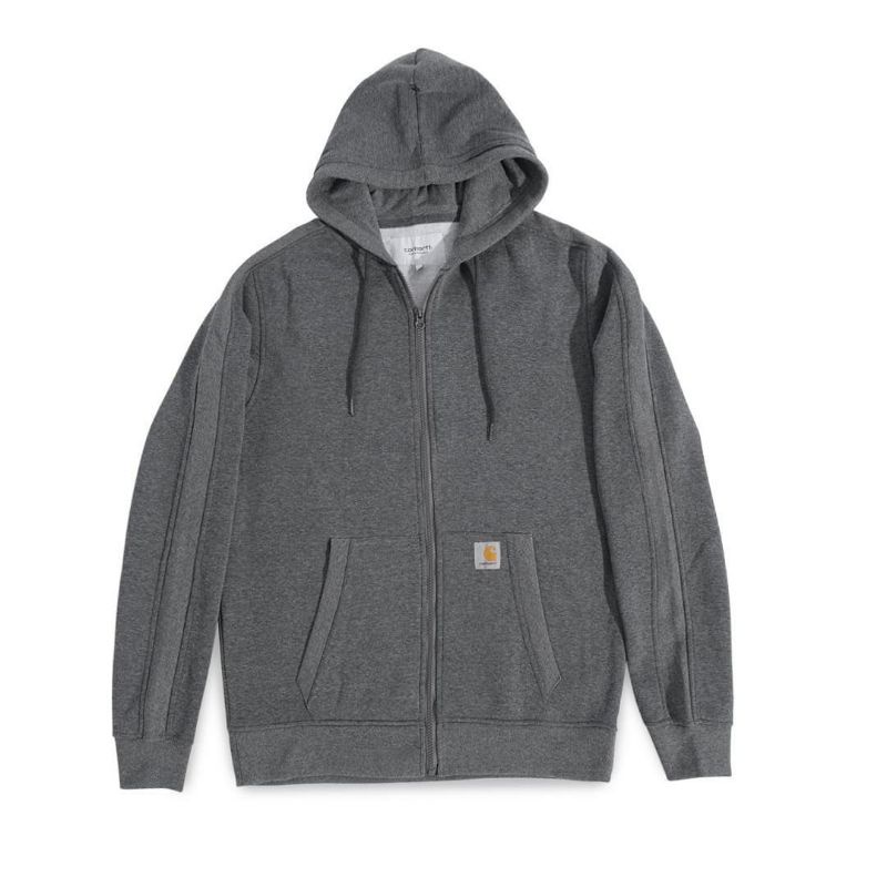 CARHARTT WIP Fleece Zip Hoodie Black Original
