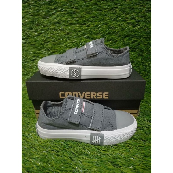 SEPATU CONVERSE ALL STAR CT ANAK MODEL VELCRO UKURAN 18 SAMPAI 35