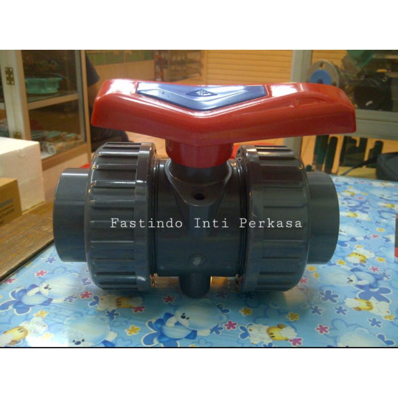 Jual Ball Valve Pvc Watermur Inch Drat Hershey Ball True Union