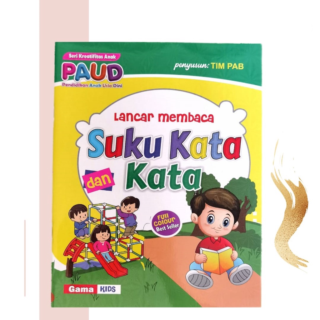 Jual Buku TK/PAUD Lancar Membaca Kata, Suku Kata, dan Kalimat | Shopee ...