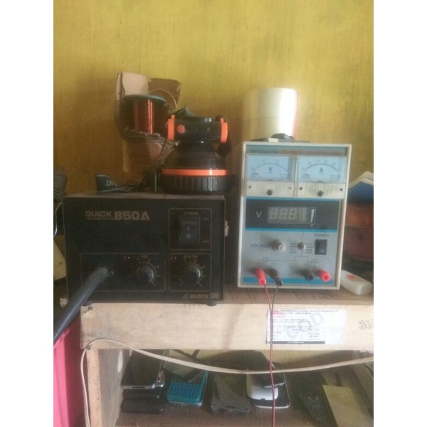 Jual solder uap/blower quick 850A dan psu bekas masih normal Shopee