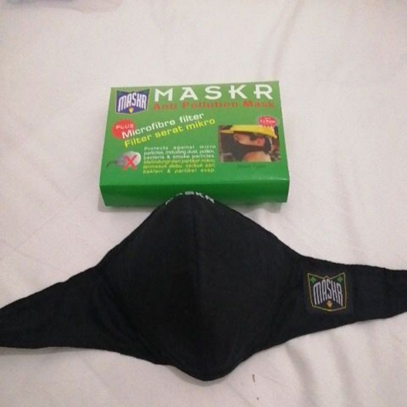 Jual Masker Maskr anti polusi microfiber - CARBON AKTIF PENDEK SHORT ...