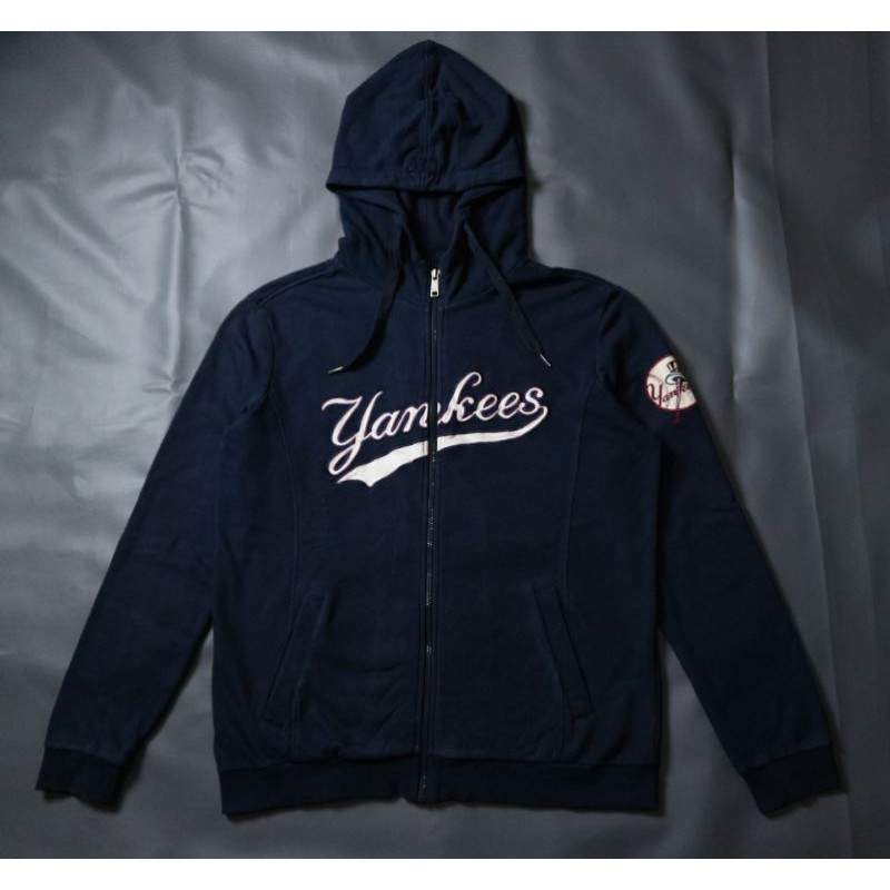 Jual Dijual Hoodie Jaket Zipper Mlb Yankees Vintage Second Original Diskon  - Jakarta Barat - Helbosy