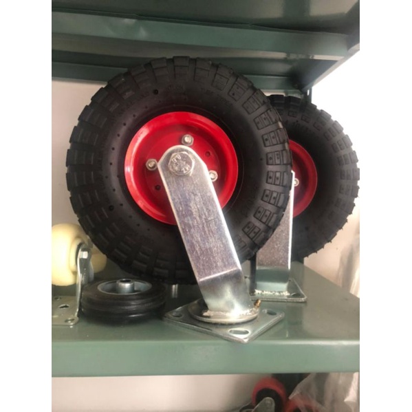 Jual RODA TROLLEY TROLI KARET 10 INCH PNEUMATIC RODA ANGIN TIPE HIDUP ...