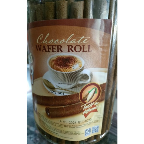 Jual Biskitop X Tra Long Chocolate Wafer Roll Toples Shopee Indonesia