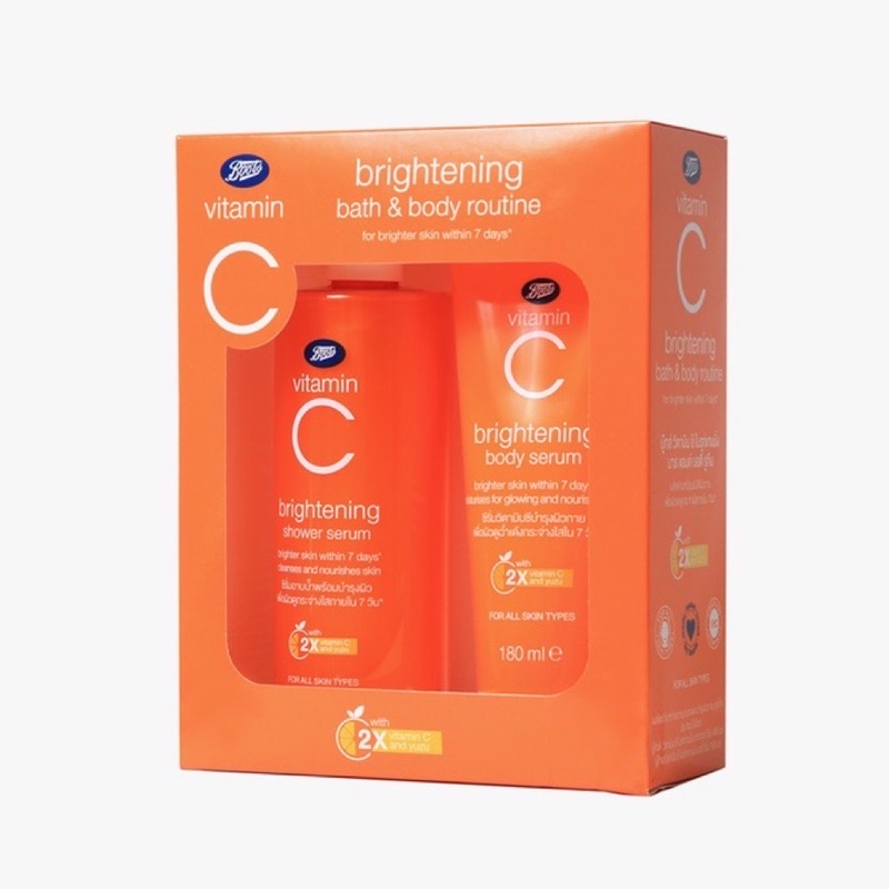 Jual READY ️ Boots Vitamin C Brightening Body Wash Serum Shopee Indonesia