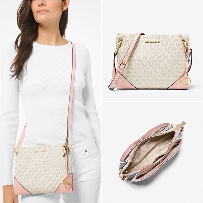 Nicole large best sale logo crossbody bag