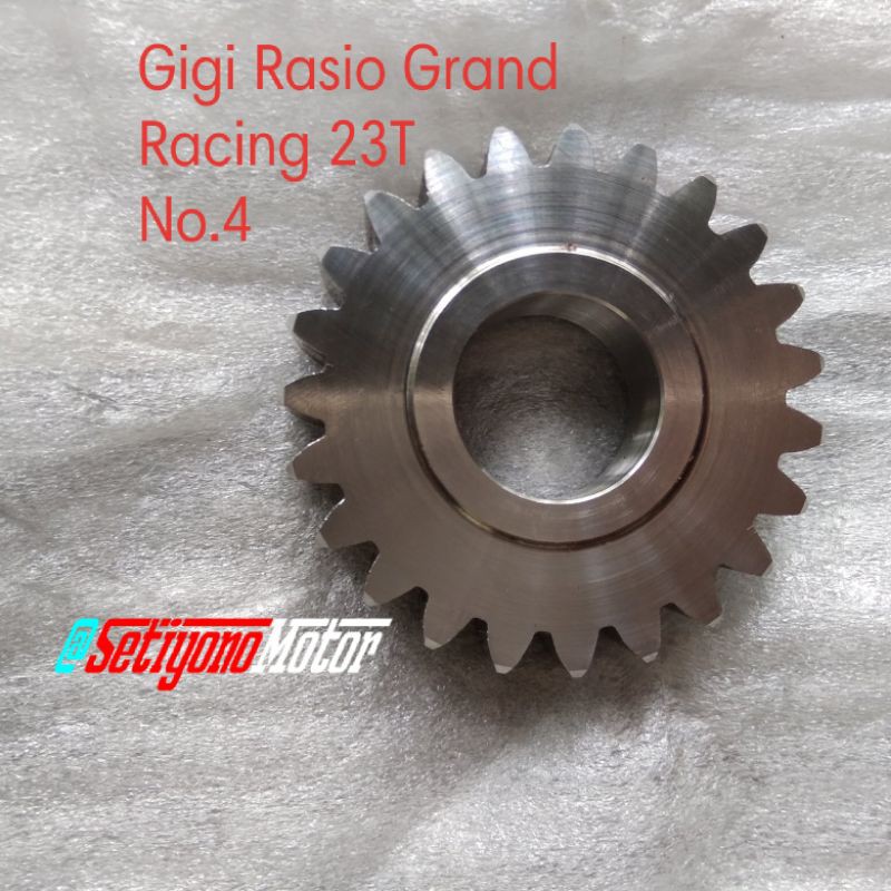 Jual Gigi Gear Rasio Racing Grand Nomor 4 23T PNP | Shopee Indonesia