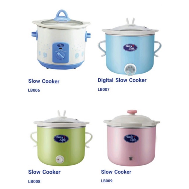 Jual Slow Cooker Baby safe 0.8 ml LB007, LB008, LB009 Shopee Indonesia