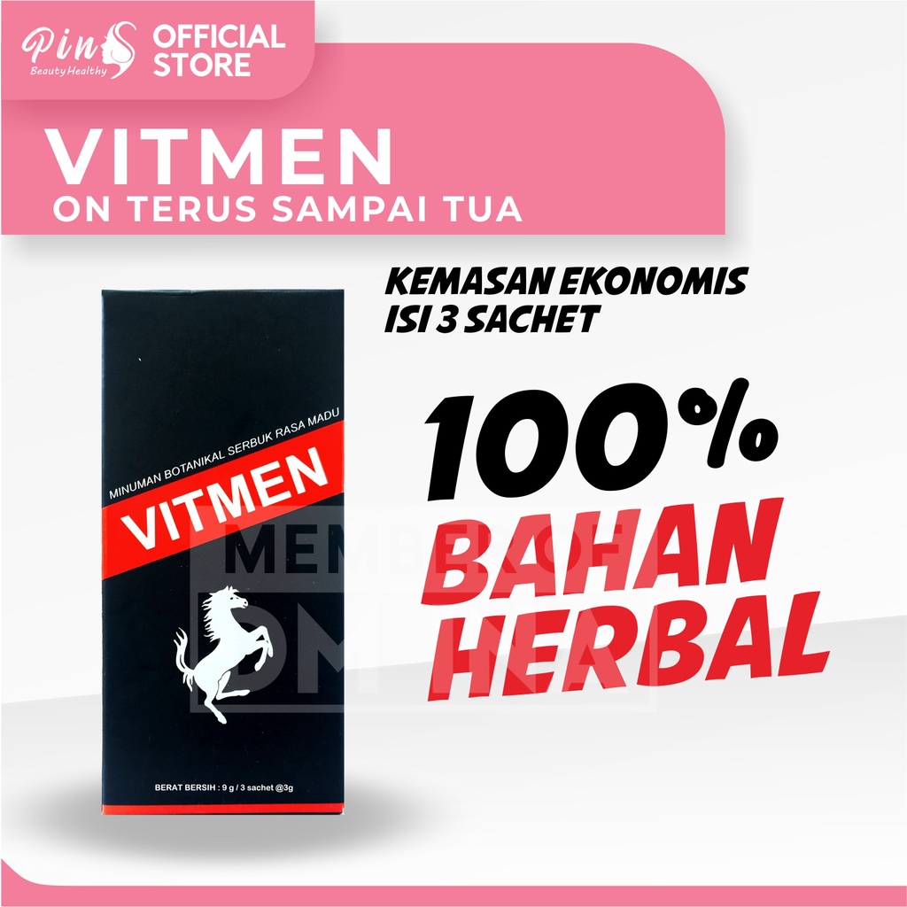 Jual Vitmen Minuman Herbal Obat Kuat Menambah Vitalitas Stamina Pria