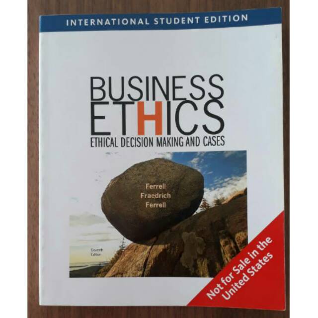 Jual Buku Business Ethics Edisi 7 Textbook Buku Kuliah Bisnis | Shopee ...