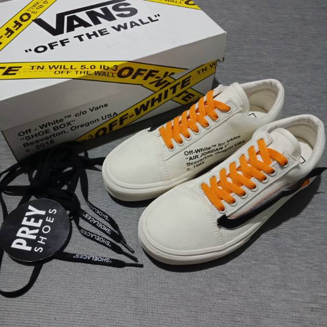 Off white shop x vans jordan