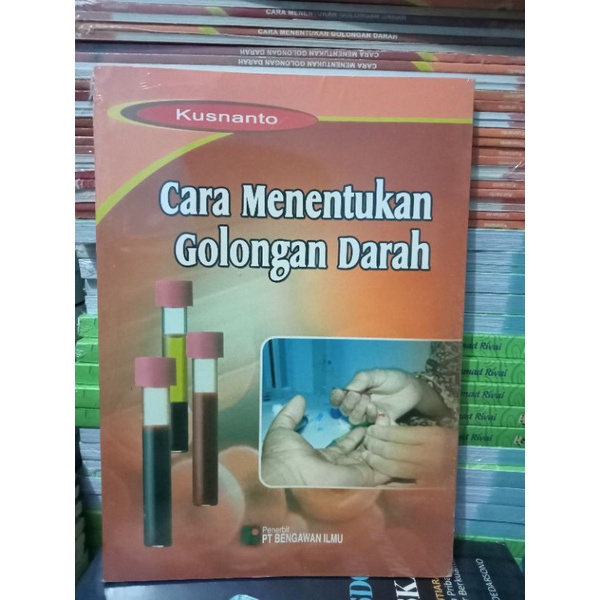 Jual Buku Cara Menentukan Golongan Darah Shopee Indonesia