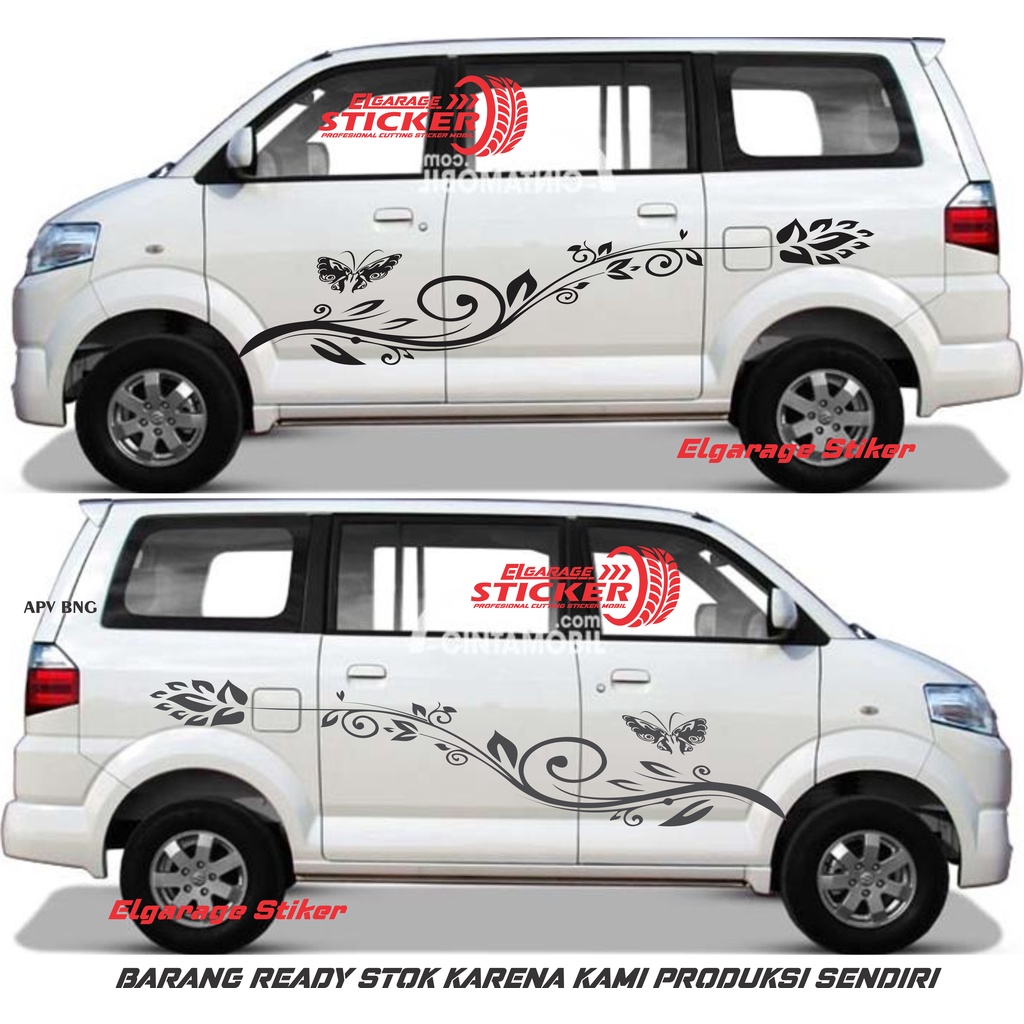 Jual Stiker Mobil Apv Sticker Mobil Suzuki Apv Stiker Mobil Apv Luxury Luxio Stiker Mobil Keren