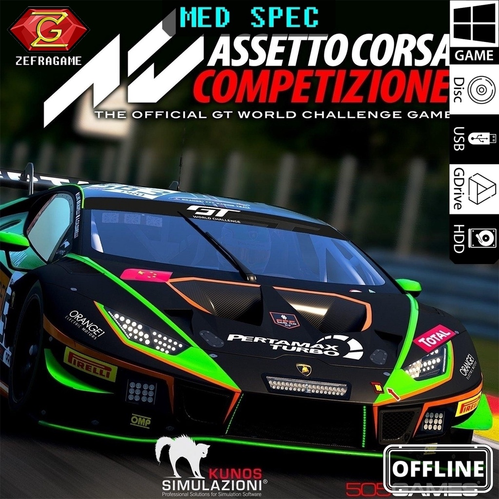 Jual Assetto Corsa Competizione PC Full Version | Shopee Indonesia