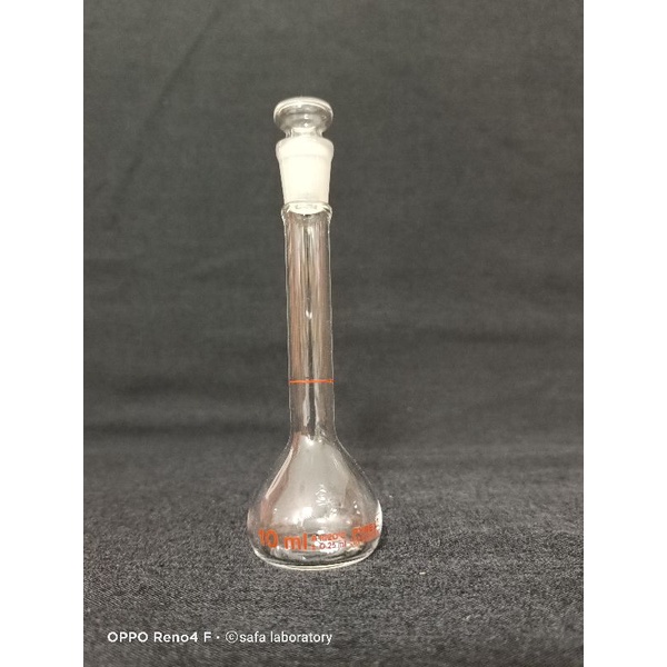 Jual Labu Ukur 10ml Pyrex Volumetric Flask 10ml Pyrex Shopee Indonesia 8192