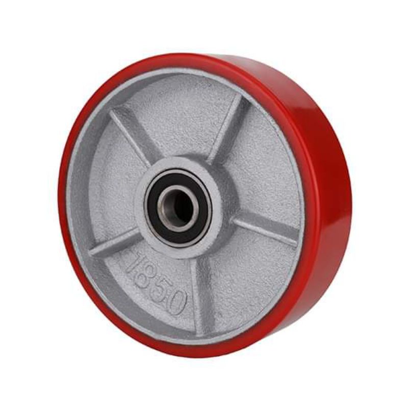 Jual RODA HAND PALET DIA 6 IN x 50mm PU VLEK BESI BEBAN 3-5 TON ...