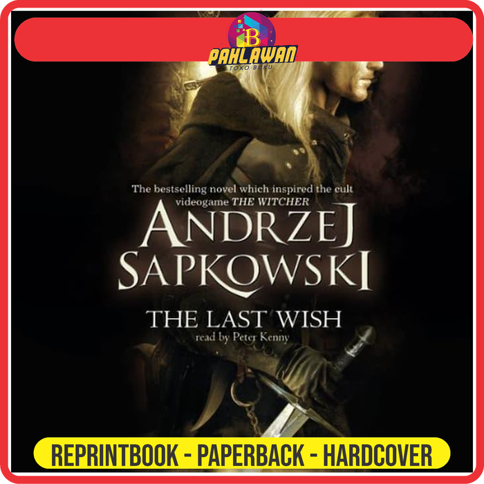 Cover image showing The Last Wish book for sale on Shopee Indonesia