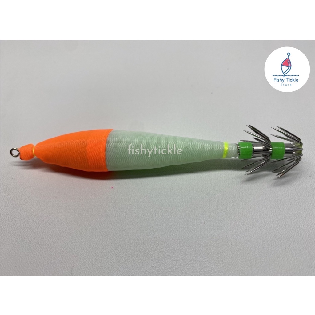 Umpan Pancing Cumi Apollo PREMIUM Body Hijau Squid Jig (PERBUNGKUS ISI 5)