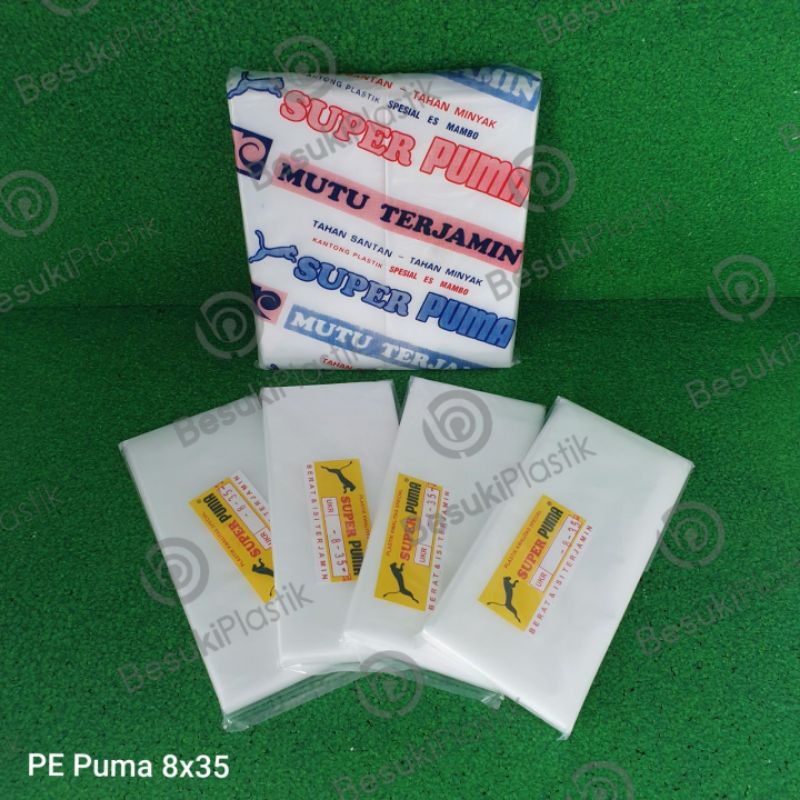 Jual Plastik Es Batu Panjang 8x35 Pe Es Batu Panjang Pe Puma 8x35