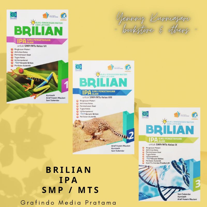 Jual Brilian Ipa Smp Mts Kelas 1 2 3 Grafindo Shopee Indonesia 1157