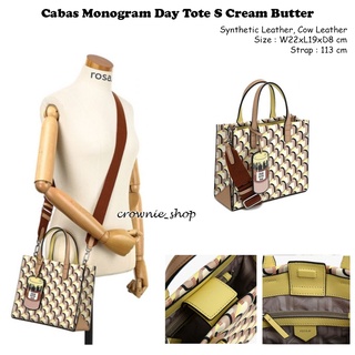 Jual Rosa.k trapeze monogram shopper M - cream butter - Jakarta
