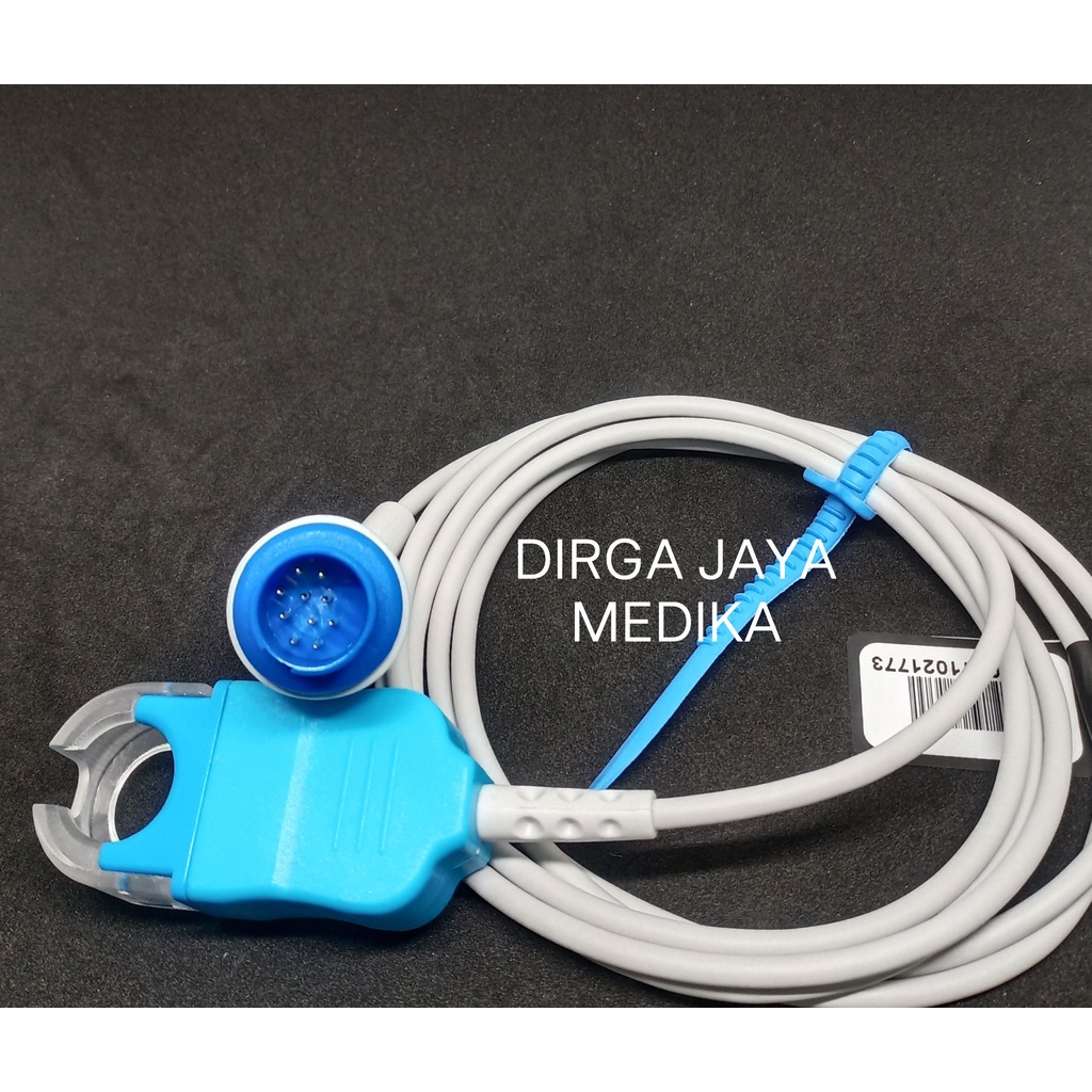 Jual Extension Spo2 Sensor Nihon Kohden Round 10 Pin DB9F Compatible ...