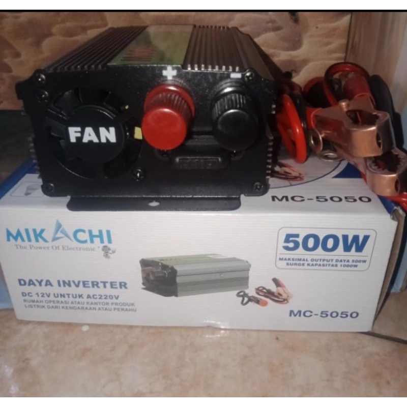 Jual Power Inverter 500 Watt Mikachi MC 5050/Ac To Dc Pengubah Arus ...