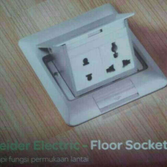 Jual Stop Kontak Lantai E227F ABE Schneider | Shopee Indonesia