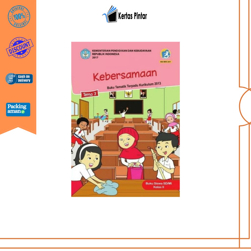 Jual Buku Tematik Sd Mi Kelas 2 Tema 1 2 3 4 5 6 7 8 Buku Tema Kelas 2